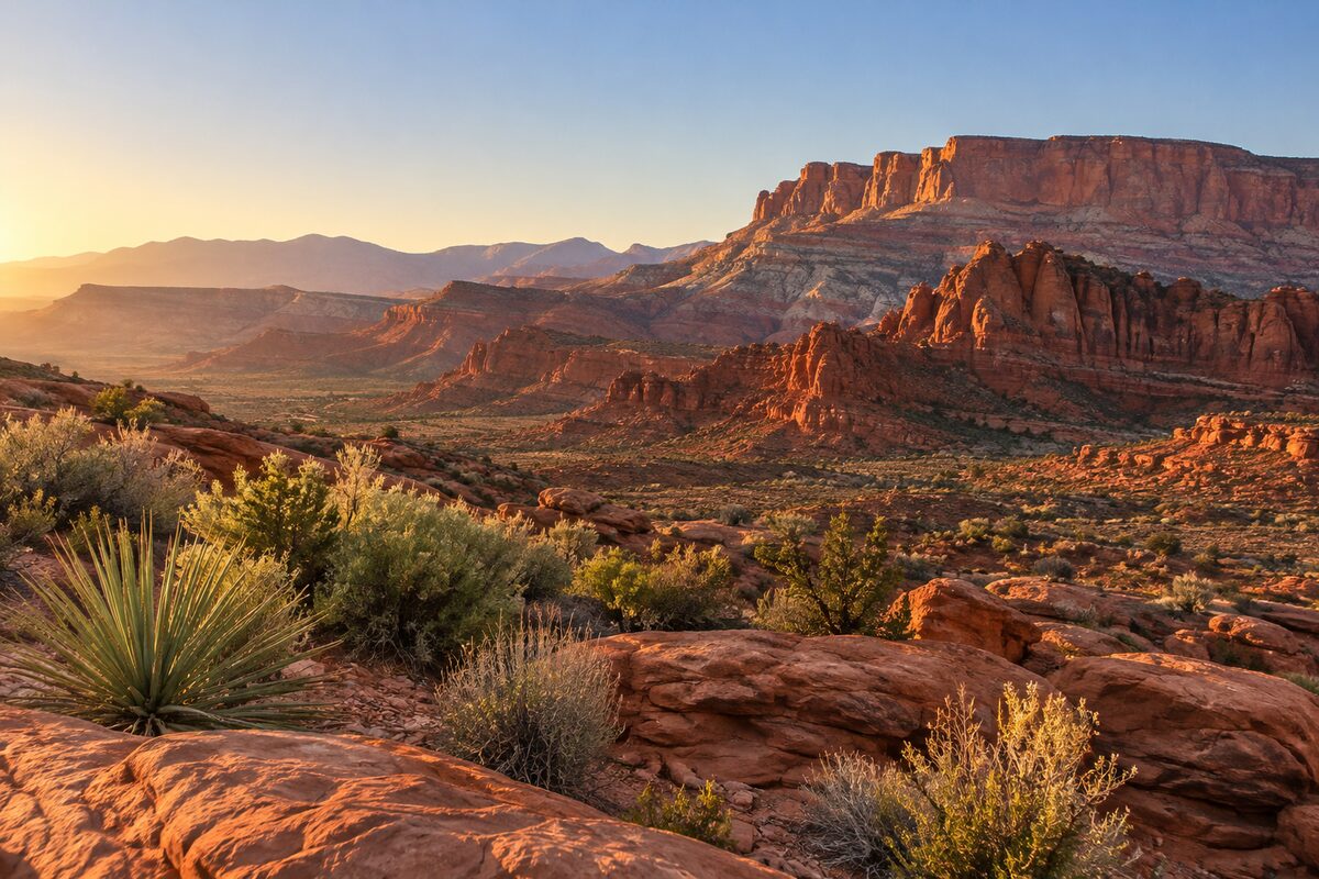 Southern Utah red rock country near St. George